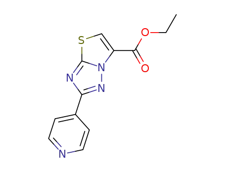 ethyl 2-(pyridin-4-yl)thiazolo[3,2-b][1,2,4]triazole-6-carboxylate