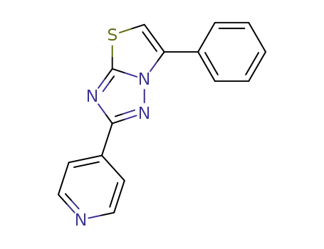 6-phenyl-2(pyridin-4-yl)thiazolo[3,2-b][1,2,4]triazole