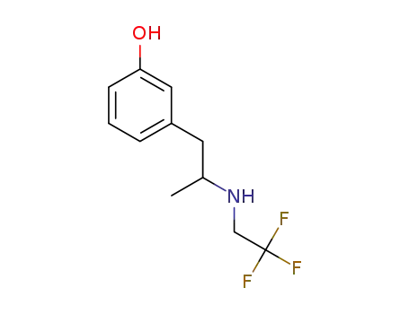 3-(2-((2,2,2-trifluoroethyl)amino)propyl)phenol