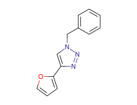 1-benzyl-4-(2-furanyl)-1,2,3-triazole