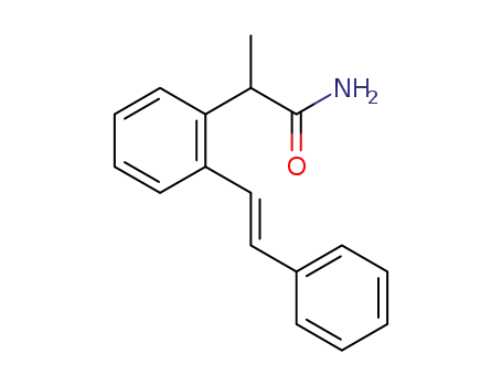 (E)-2-(2-styrylphenyl)propionamide