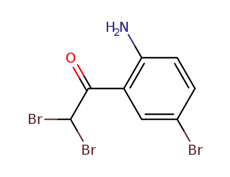 1-(2-amino-5-bromo-phenyl)-2,2-dibromo-ethanone