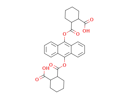 9,10-bis(2-carboxycyclohexyl)carbonyloxyanthracene