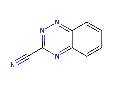 benzo[e][1,2,4] triazine-3-carbonitrile