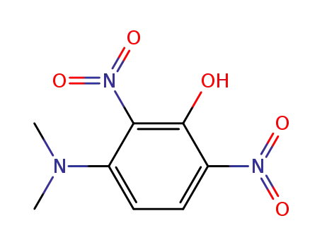 3-dimethylamino-2,6-dinitro-phenol