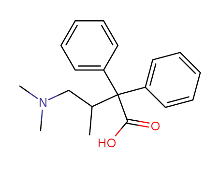 4-dimethylamino-3-methyl-2,2-diphenyl-butyric acid