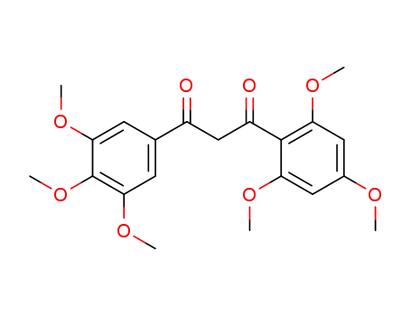 1-(2,4,6-trimethoxy-phenyl)-3-(3,4,5-trimethoxy-phenyl)-propane-1,3-dione