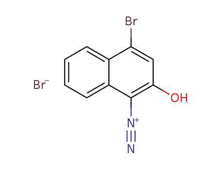 4-bromo-2-hydroxynaphthalene-1-diazonium bromide