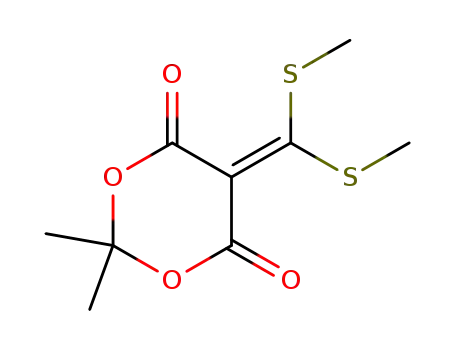 5-[bis(methylthio)methylene]-2,2-dimethyl-1,3-dioxane-4,6-dione