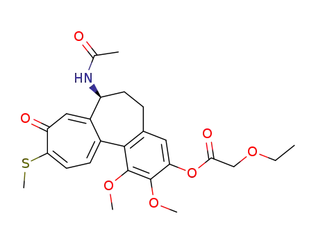 3-(ethoxyacetyl)-3-demethylthiocolchicine