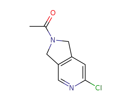 1-(6-chloro-1,3-dihydropyrrolo[3,4-c]pyridin-2-yl)ethanone