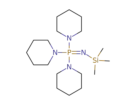 N-trimethylsilyl[tris(piperidino)]phosphazene