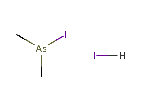 iodo-dimethyl-arsine; hydriodide