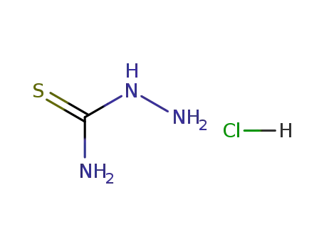 Molecular Structure of 4346-94-5 (THIOSEMICARBAZIDE HYDROCHLORIDE)