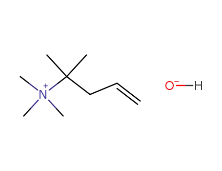 (1,1-dimethyl-but-3-enyl)-trimethyl-ammonium; hydroxide