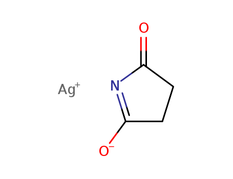 2,5-Pyrrolidinedione,silver(1+) salt (1:1)