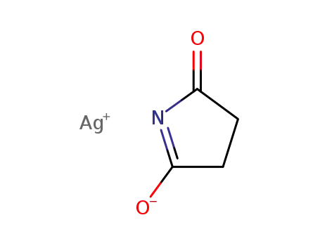 Molecular Structure of 55047-82-0 (succinimide, silver(1+) salt)