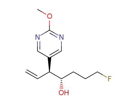 7-fluoro-3-(2-methoxypyrimidin-5-yl)hept-1-en-4-ol