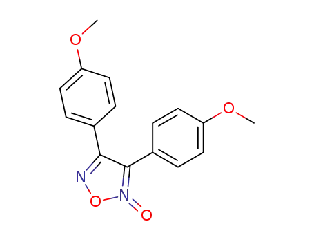 Molecular Structure of 26218-40-6 (1,2,5-Oxadiazole, 3,4-bis(4-methoxyphenyl)-, 2-oxide)