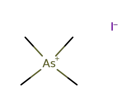 Arsonium, tetramethyl-,iodide (8CI,9CI) cas  5814-20-0