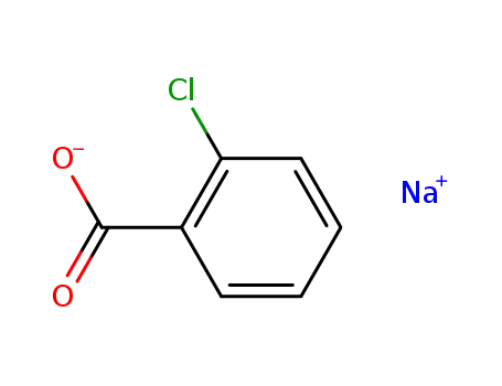 Molecular Structure of 17264-74-3 (2-CHLOROBENZOIC ACID, SODIUM SALT)
