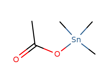 Molecular Structure of 1118-14-5 (acetic acid: trimethyltin)