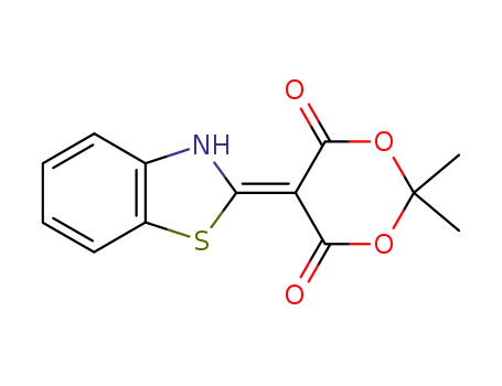 5-(benzo[d]thiazol-2(3H)-ylidene)-2,2-dimethyl-1,3-dioxane-4,6-dione