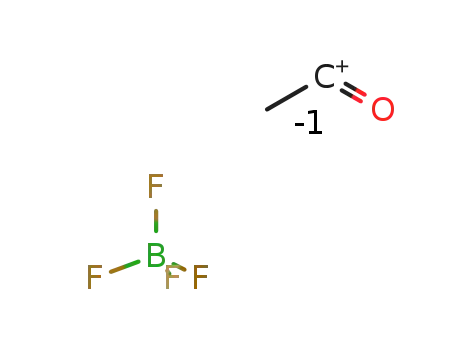 Molecular Structure of 2261-02-1 (Ethylium,1-oxo-,tetrafluoroborate(1-) )