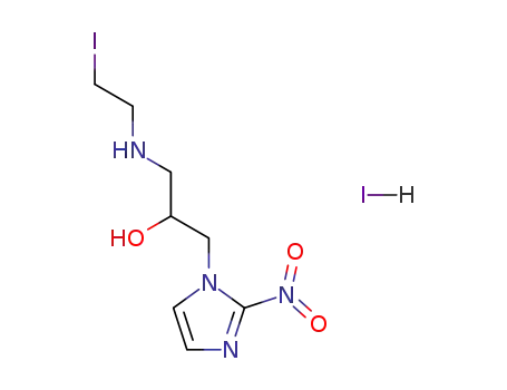 α-<<(2-iodoethyl)amino>methyl>-2-nitro-1H-imidazole-1-ethanol hydriodide