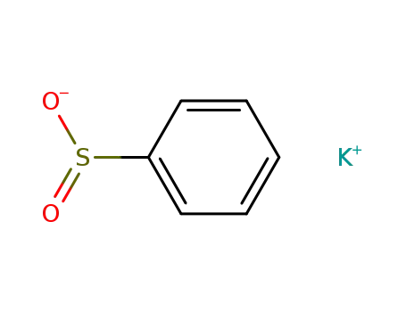 Molecular Structure of 26652-46-0 (Benzenesulfinic acid, potassium salt)