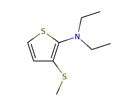 Diethyl-(3-methylsulfanyl-thiophen-2-yl)-amine