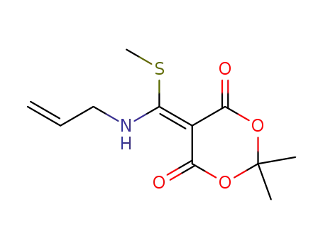 5-<(allylamino)(methylthio)methylene>-2,2-dimethyl-1,3-dioxane-4,6-dione