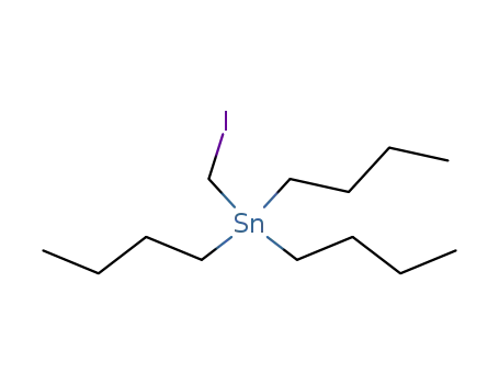 Molecular Structure of 66222-29-5 (tributyl(iodoMethyl)stannane)