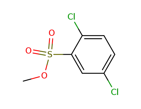 Molecular Structure of 78150-04-6 (methyl 2,5-dichlorobenzenesulphonate)