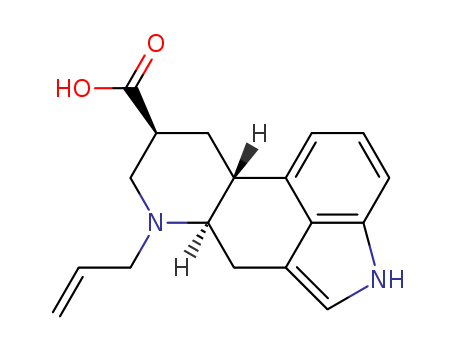 Ergoline-8-carboxylic acid, 6-(2-propenyl)-, (8-alpha)-