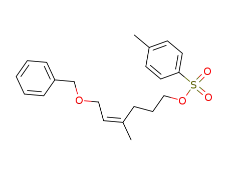 6-benzyloxy-4-methyl-4Z-hexen-1-ol p-toluenesulfonate