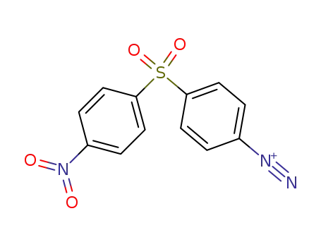 diazotiertes 4-(4-Nitro-benzolsulfonyl)-anilin