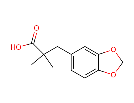 2,2-dimethyl-3-<3,4-(methylenedioxy)phenyl>propionic acid