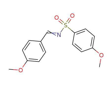 4-Methoxy-N-[1-(4-methoxy-phenyl)-meth-(E)-ylidene]-benzenesulfonamide