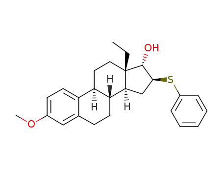 3-Methoxy-18-methyl-16β-phenylthio-1,3,5(10)-oestratrien-17α-ol