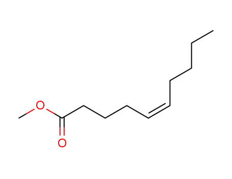 Molecular Structure of 79837-87-9 (5-Decenoic acid, methyl ester, (Z)-)