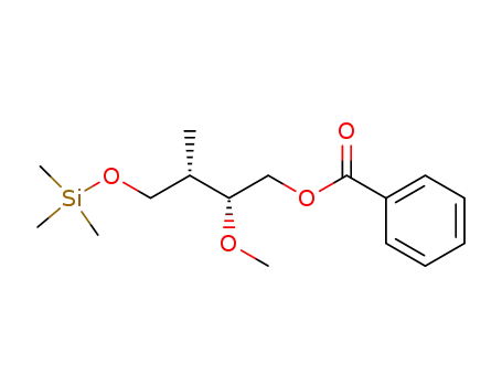 Benzoic acid (2R,3S)-2-methoxy-3-methyl-4-trimethylsilanyloxy-butyl ester