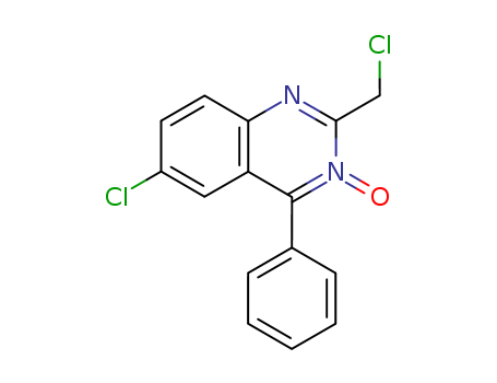 6-Chloro-2-(chloromethyl)-4-phenyl quinazoline-3-oxide