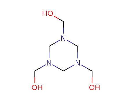 Molecular Structure of 79876-19-0 (1,3,5-Triazine-1,3,5(2H,4H,6H)-trimethanol)