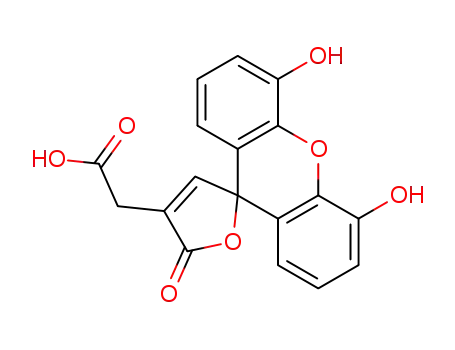 (4',5'-dihydroxy-5-oxo-5H-spiro[furan-2,9'-xanthen]-4-yl)-acetic acid
