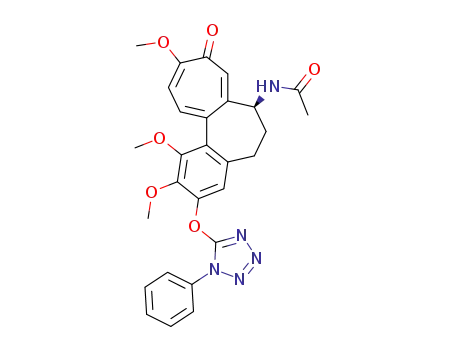 3-O-(N-phenyltetrazolyl)-3-demethylcolchicine