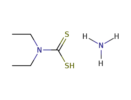 ammonium salt of N-diethylamino dithiocarbamic acid