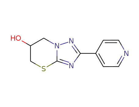 2-Pyridin-4-yl-6,7-dihydro-5H-[1,2,4]triazolo[5,1-b][1,3]thiazin-6-ol