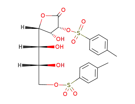 2,7-di-O-tosyl-D-glycero-D-gulo-heptono-1,4-lactone