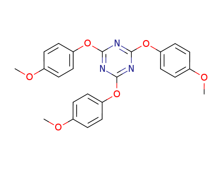2,4,6-tris(4-methoxyphenoxy)-1,3,5-triazine cas  25940-64-1